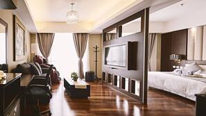 In-room safe, desk, blackout curtains, iron/ironing board