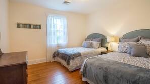 Pillow top beds, iron/ironing board, free WiFi