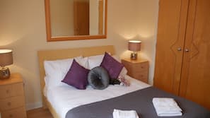 1 bedroom, iron/ironing board, free WiFi
