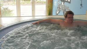 Indoor spa bath