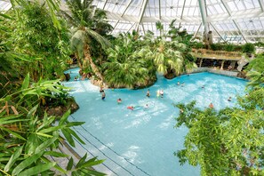 Indoor pool, outdoor pool