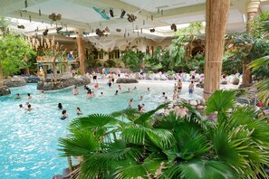Indoor pool, outdoor pool