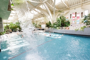 Indoor pool, outdoor pool