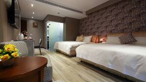 1 bedroom, premium bedding, individually decorated