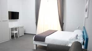 Ropa de cama de alta calidad, minibar, caja fuerte y escritorio