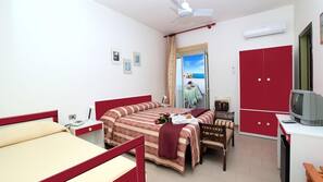 Minibar, in-room safe, desk, cots/infant beds