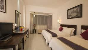 Minibar, blackout curtains, iron/ironing board, rollaway beds