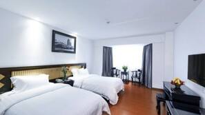 Minibar, blackout curtains, iron/ironing board, rollaway beds