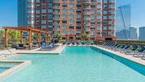 Seasonal outdoor pool