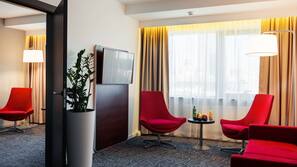 In-room safe, desk, laptop workspace, free cots/infant beds