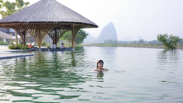 Indoor pool, outdoor pool, open 6:30 AM to 9:00 PM, pool umbrellas