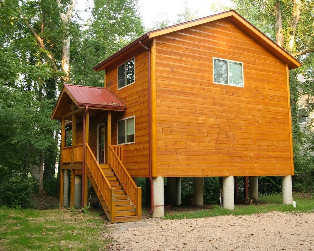 Exterior, Helen Riverside Cabin-Chattahoochee River-Walk to Town