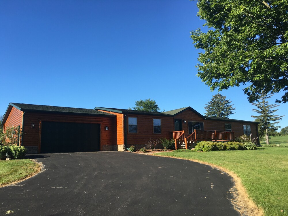 Wild Rose Ranch Guest Cabin Sauk County Vrbo