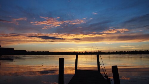 Great Place to stay River Front Cottage on the Island in Detroit Strait near Grosse Ile Township 