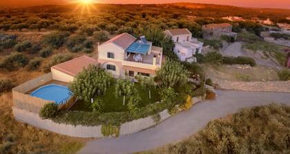 Traditional Ioannis Cottage...luxurious & Rustic With Ecological Heated Pool !!!