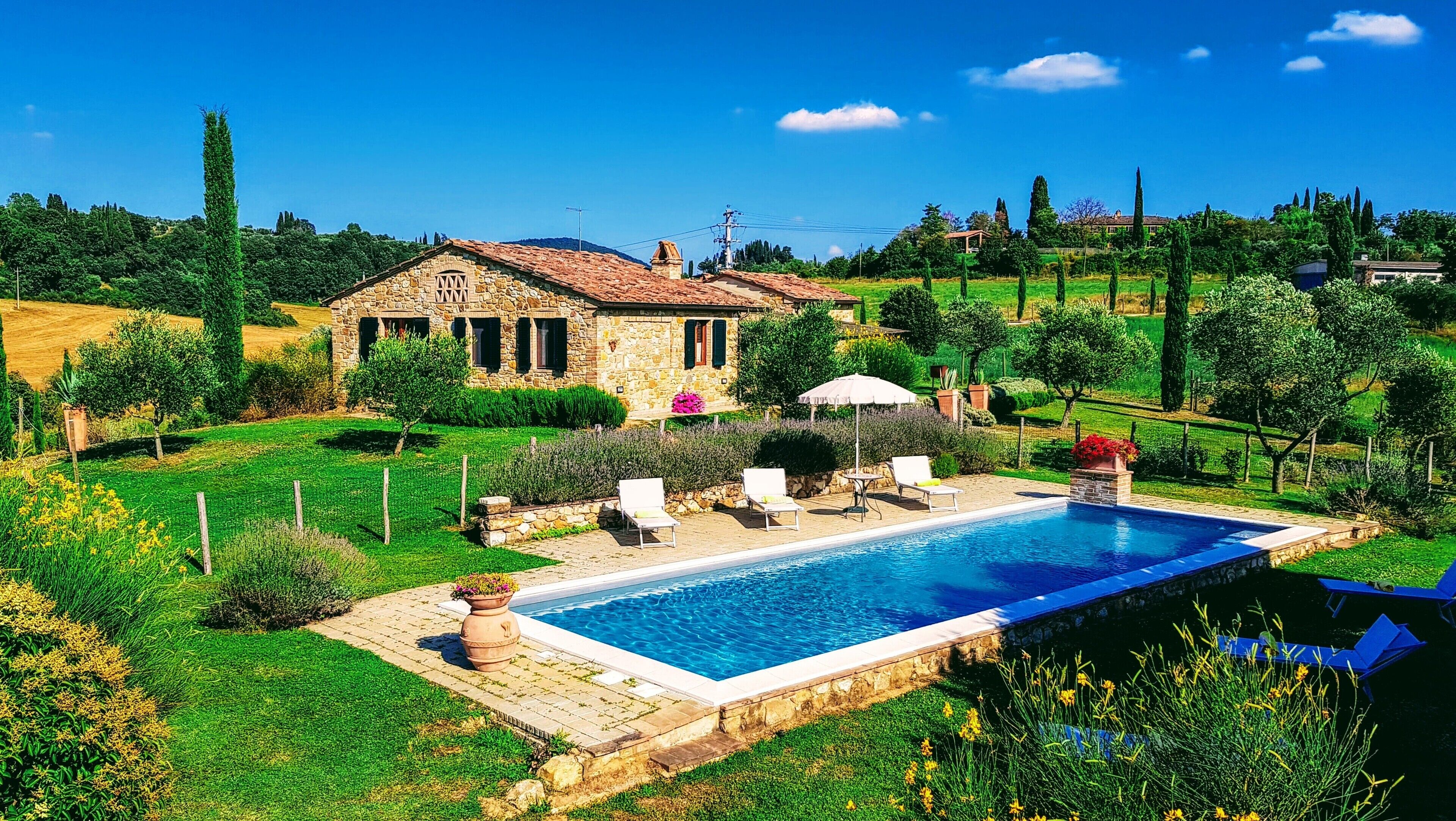 Montalcino: Private Villa in Montalcino, Italy