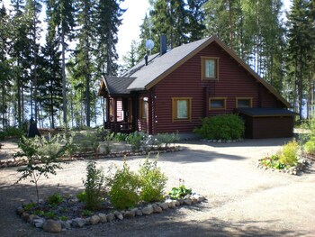 Cozy New 5 Star Log Cabin Right On The Lake Finland Water And