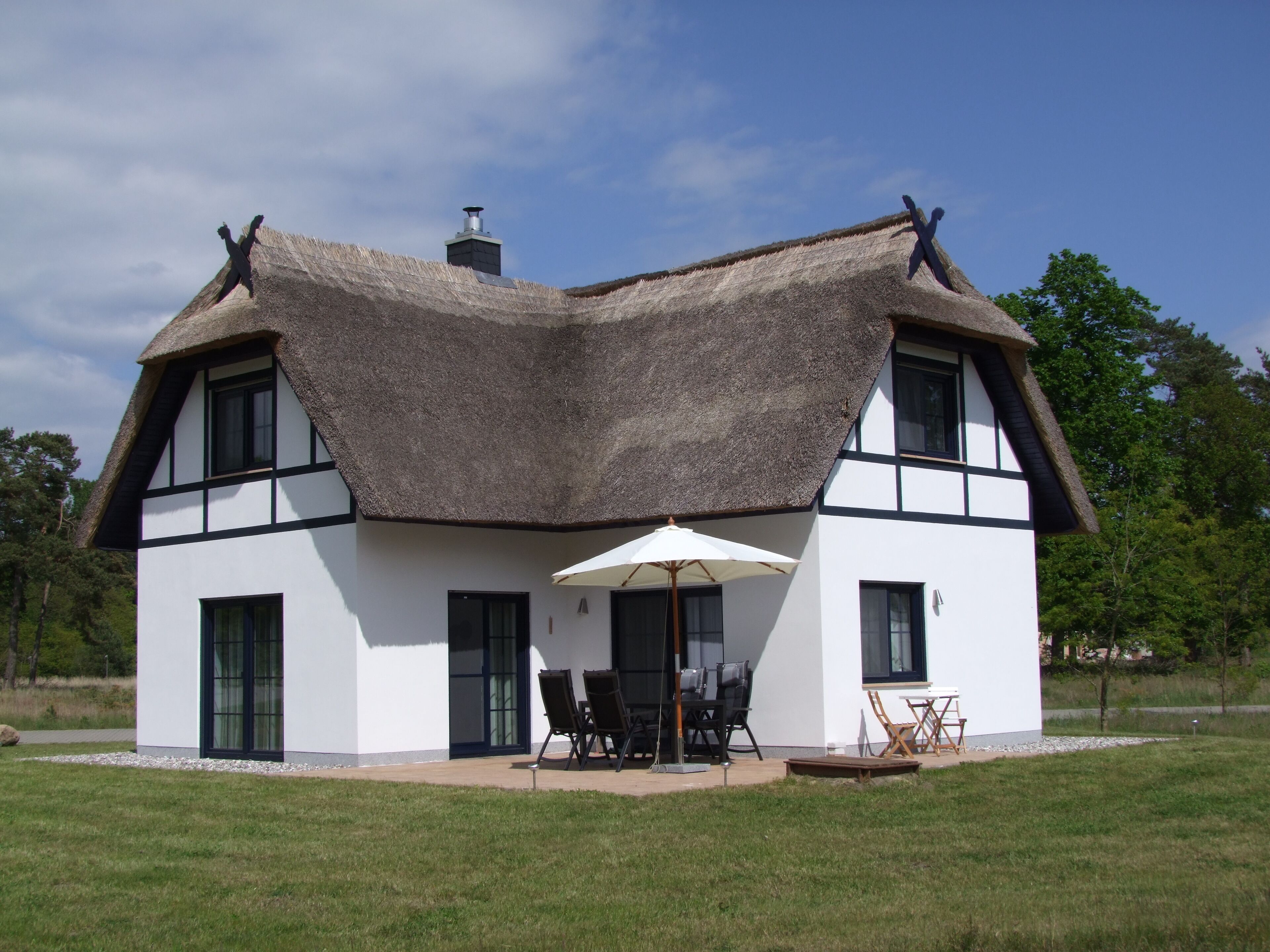 5 ***** holiday home "Zum Haff-Glück" for a break in beautiful surroundings in Zirchow in Zirchow, Germany