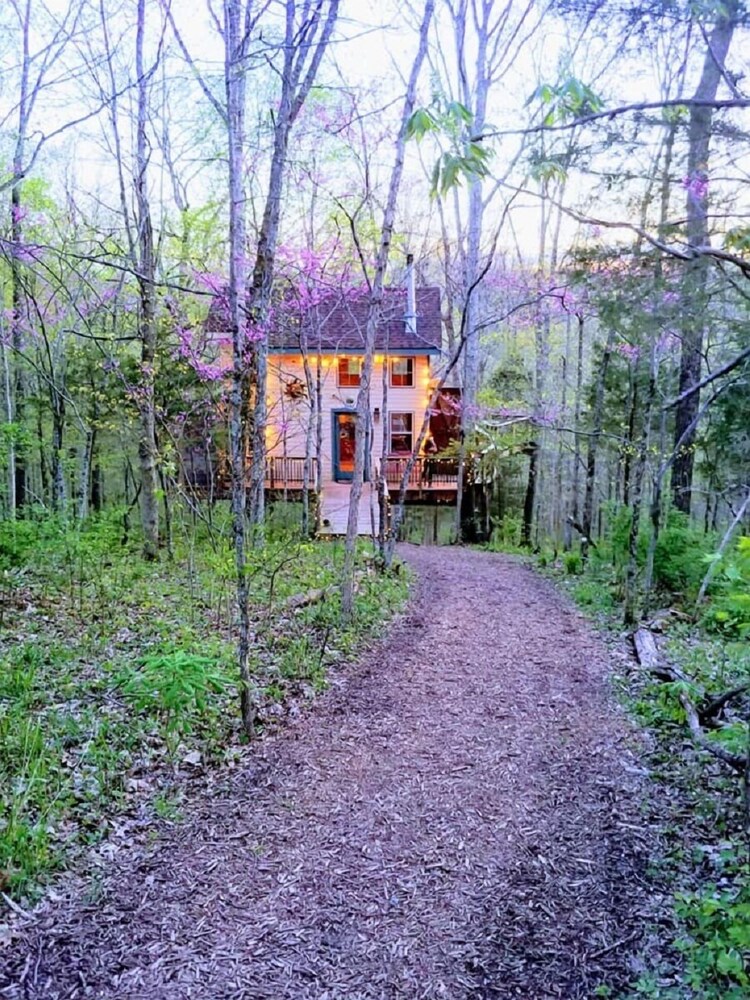 Stay in Tree House built by TreeHouse Master Pete Nelson off the grid