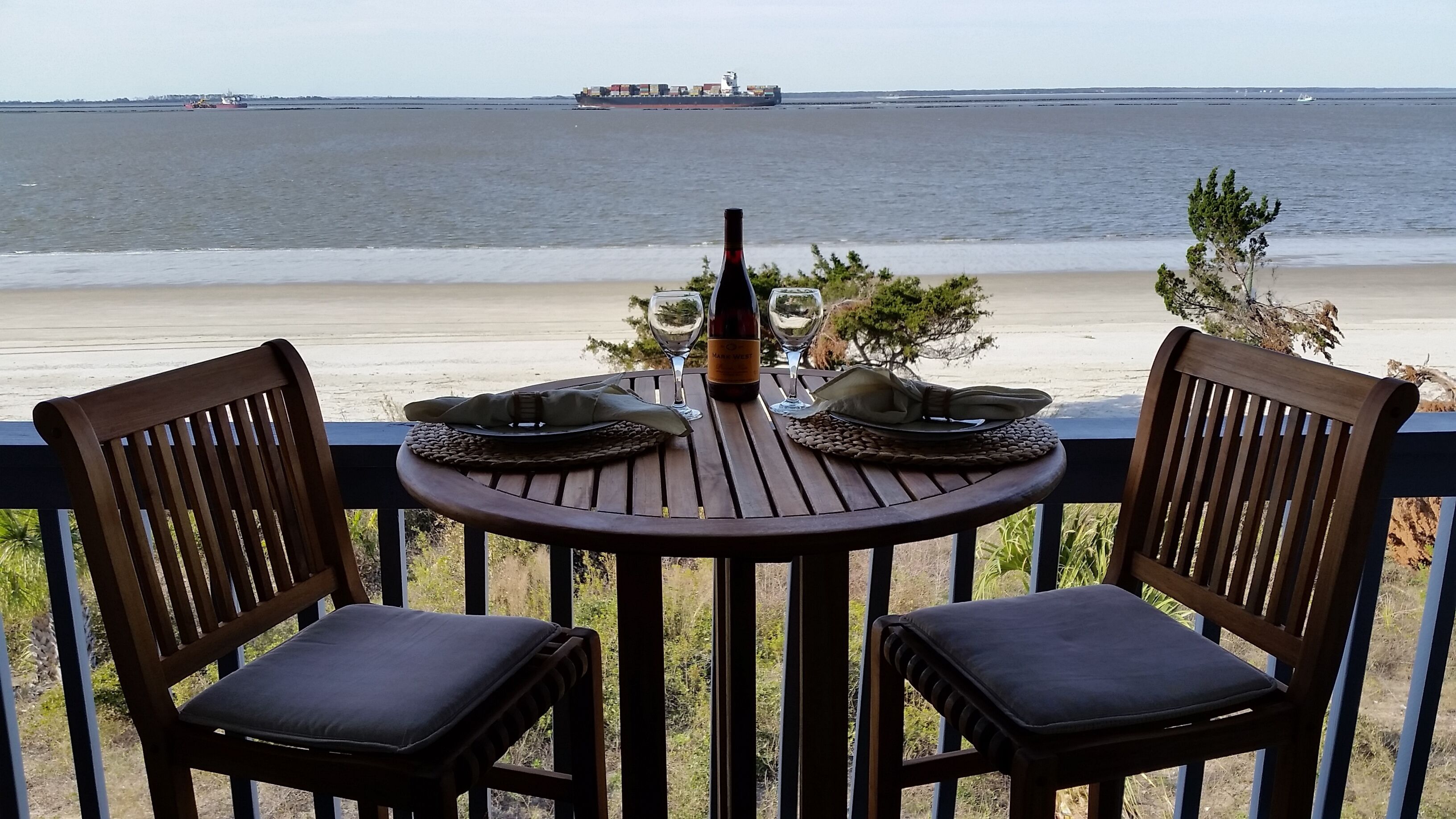 Real Beach Front Panoramic View Couples Pool North Beach In Tybee Island Ga Expedia