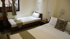 In-room safe, desk