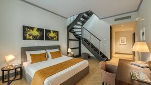 Biancheria da letto di alta qualità, minibar, una cassaforte in camera
