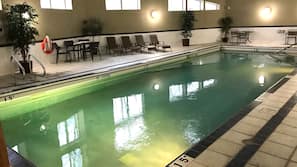Indoor pool, a heated pool