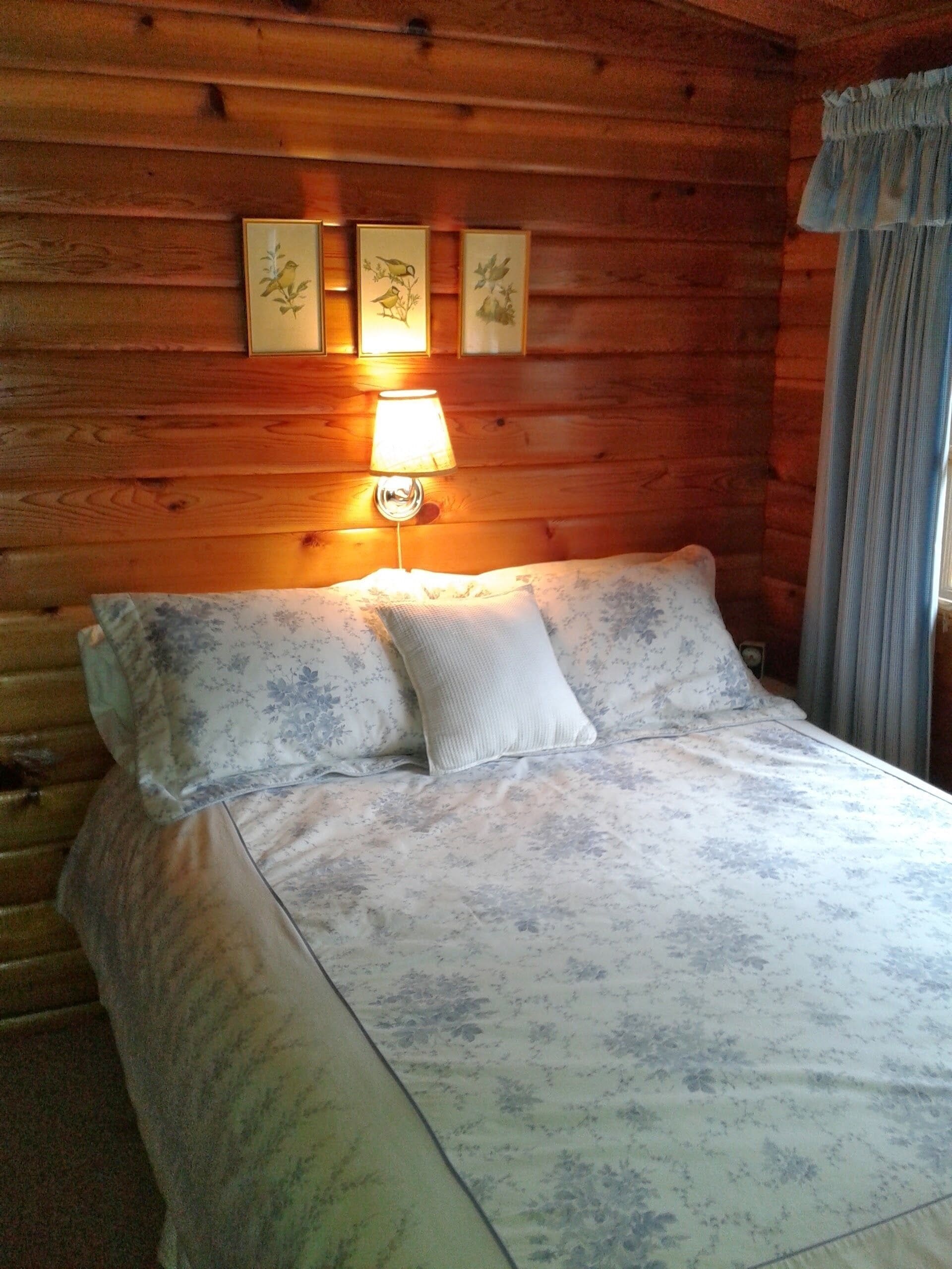 Oceanfront log Cabin With Sweeping Ocean, Mountain and Sunset Vistas in Nanoose Bay in Nanaimo, Canada