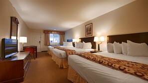 Desk, iron/ironing board, free WiFi, bed sheets