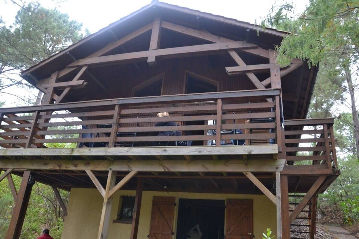 Chalet Wood With Mezzanine 3 Km From The Ocean 2 Km From Lake Hourtin In Carcans Expedia