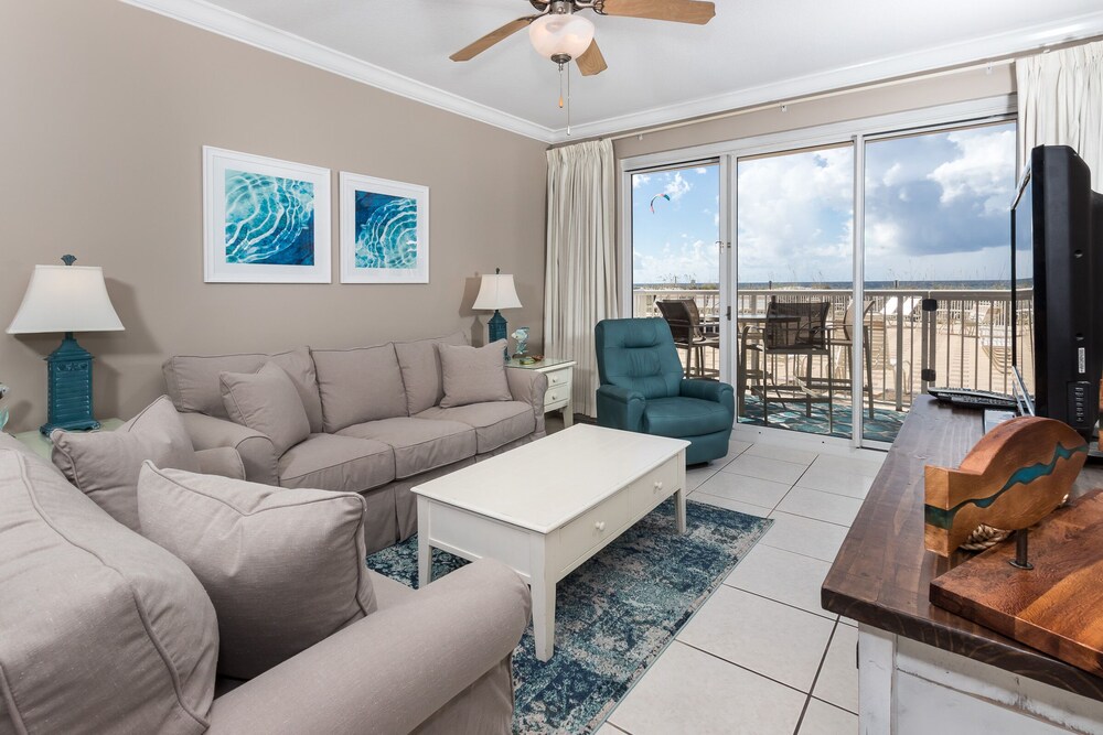 Newly Redecorated For 2019 First Floor Beachfront Condo Free Beach Service In Pensacola Hotel Rates Reviews On Orbitz