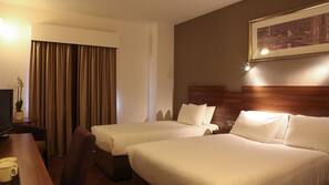 In-room safe, desk, blackout curtains, iron/ironing board