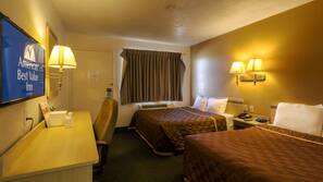 Desk, rollaway beds, free WiFi