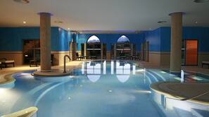 Indoor pool, outdoor pool