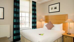 In-room safe, iron/ironing board, free WiFi