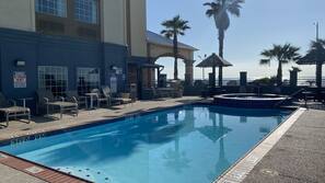 Seasonal outdoor pool