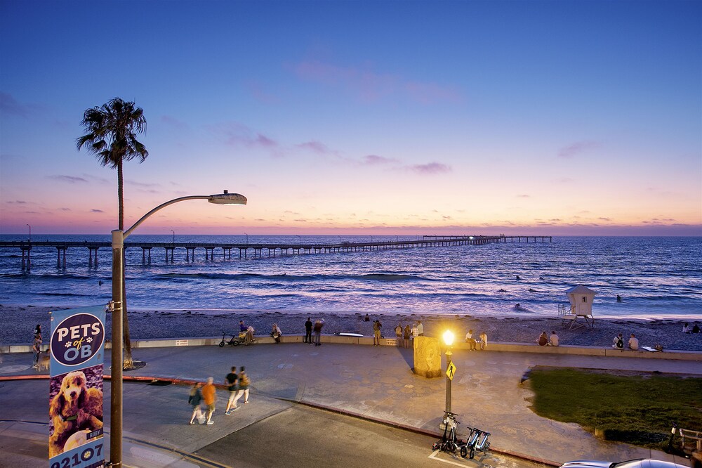 View from room, Ocean Beach Hotel