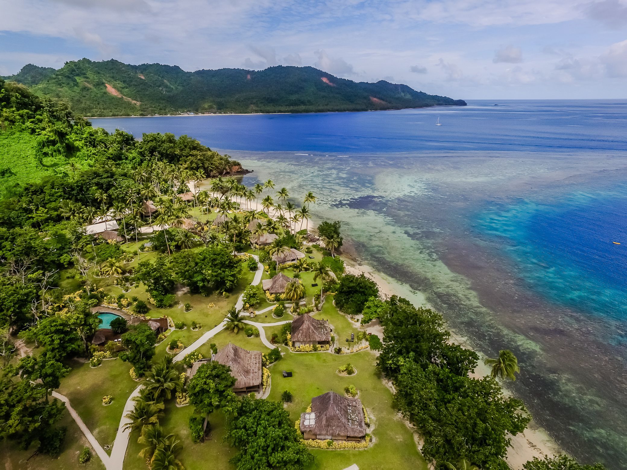 Qamea Resort and Spa Fiji in Qamea Island in Fiji, Fiji