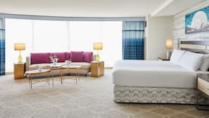 Premium bedding, in-room safe, blackout drapes, iron/ironing board