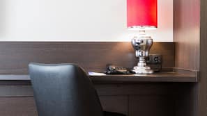 In-room safe, desk, iron/ironing board, free WiFi