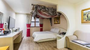 Minibar, blackout drapes, iron/ironing board, free WiFi