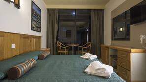Minibar, in-room safe, desk, blackout curtains