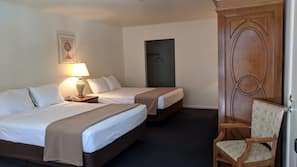 Cots/infant beds, free WiFi, linens