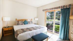 In-room safe, desk, iron/ironing board, free cribs/infant beds