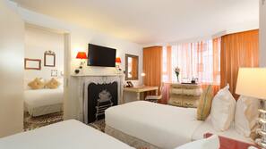 Premium bedding, pillow top beds, minibar, in-room safe