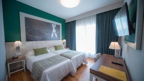 Wifi gratis y ropa de cama