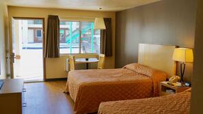 Premium bedding, blackout curtains, free WiFi, linens