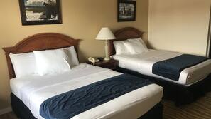 Iron/ironing board, free cribs/infant beds, rollaway beds, free WiFi