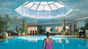 Indoor pool, 2 outdoor pools, cabanas (surcharge), pool umbrellas