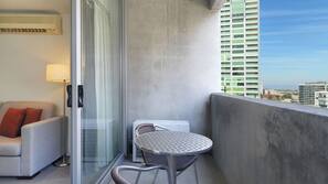 In-room safe, desk, laptop workspace, blackout curtains